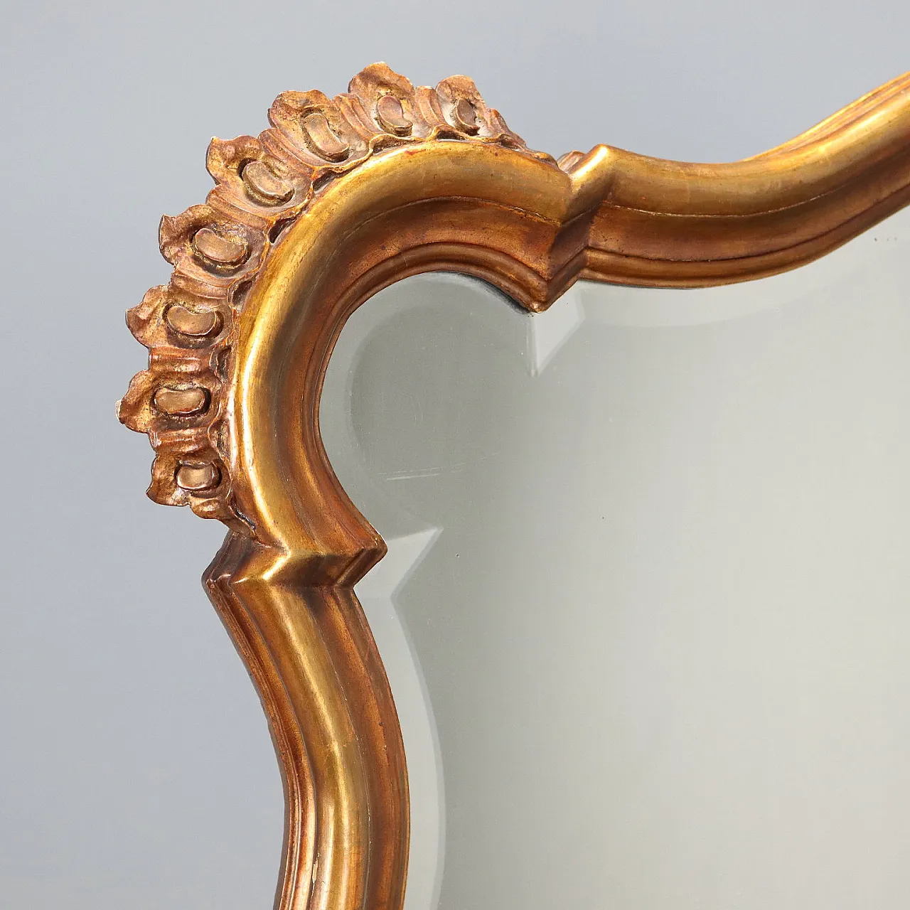 Cassettone in noce, faggio e marmo in stile barocco, primo '900 5