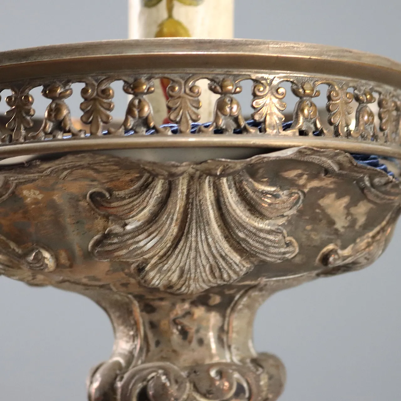 Portatorcia in lamiera di rame, inizio '800 6