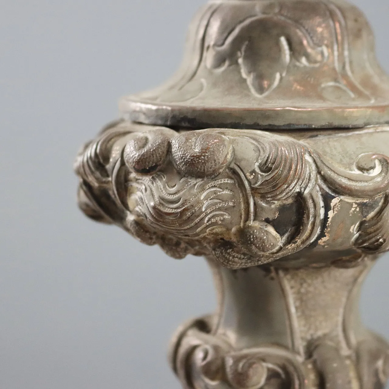 Portatorcia in lamiera di rame, inizio '800 10