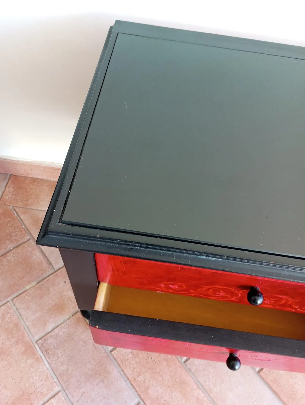 Credenza a cassettiera Art déco, anni ‘70 9