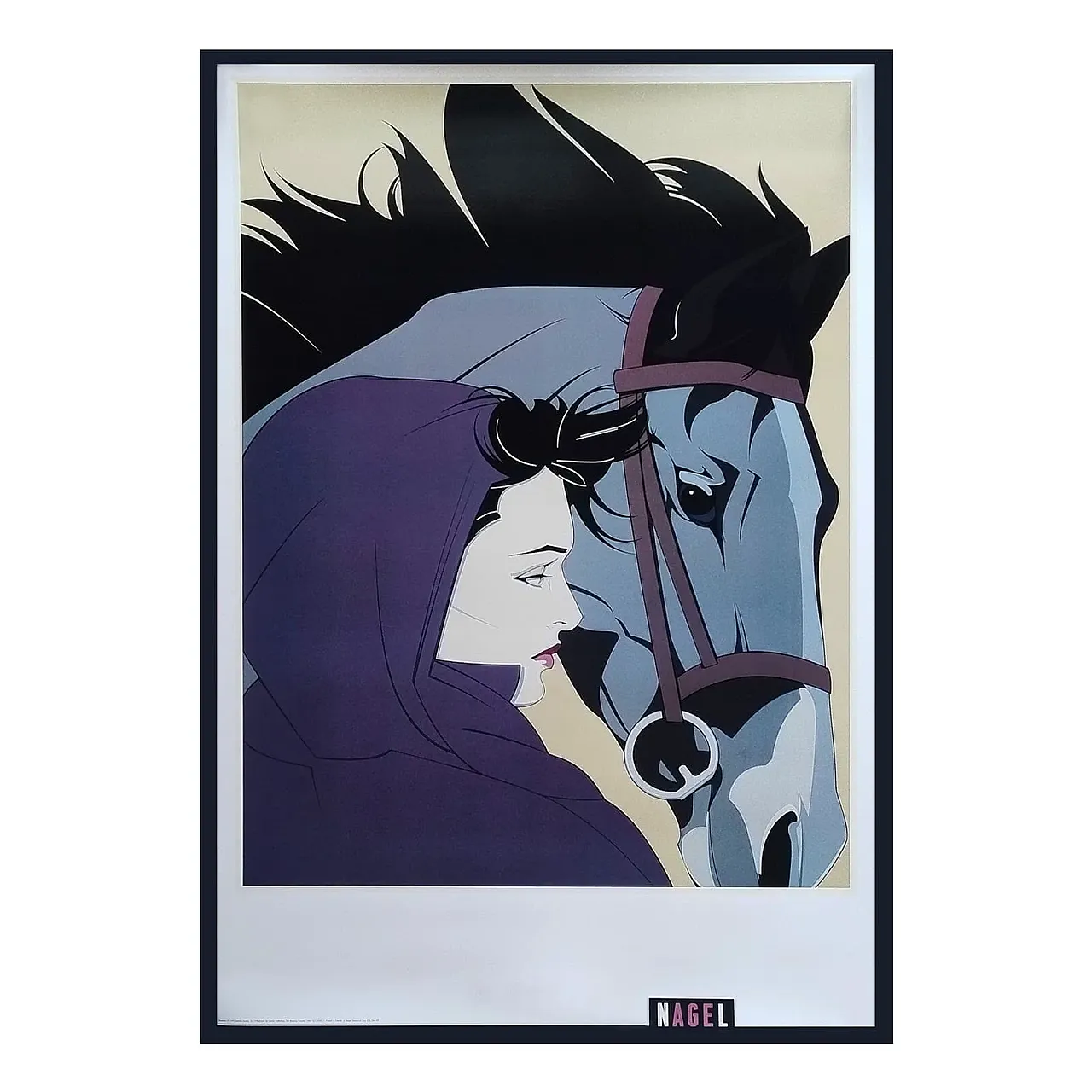 Poster Commemorative #13 by Patrick Nagel, 1990s 1