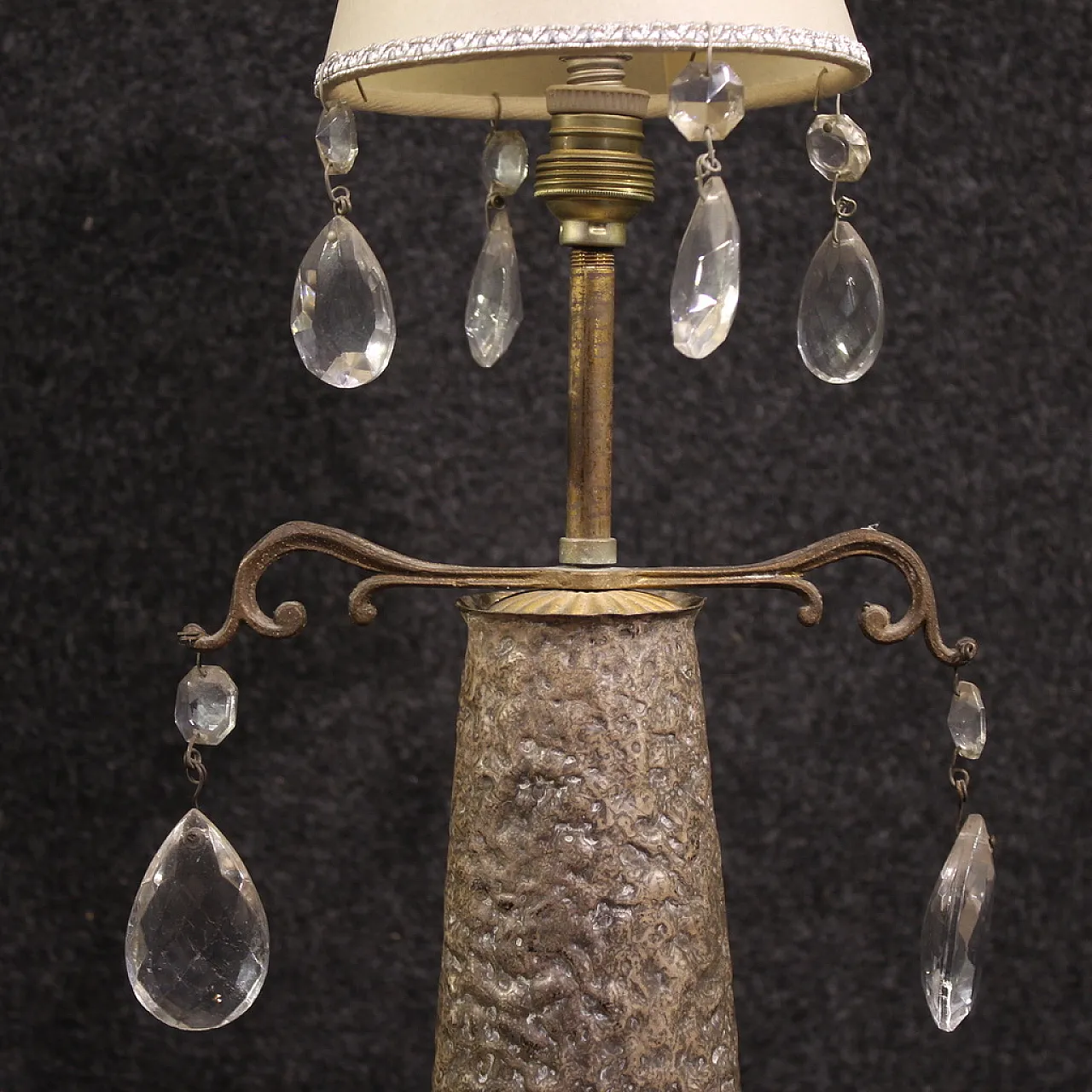 Italian lamp stamped Bragalini Bologna from the 20th century 4