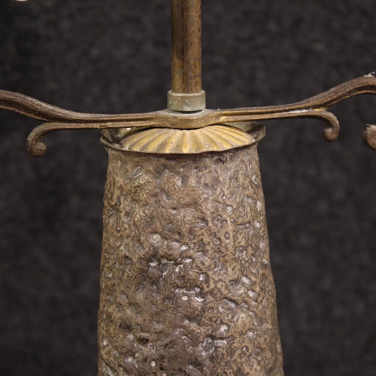 Italian lamp stamped Bragalini Bologna from the 20th century 6