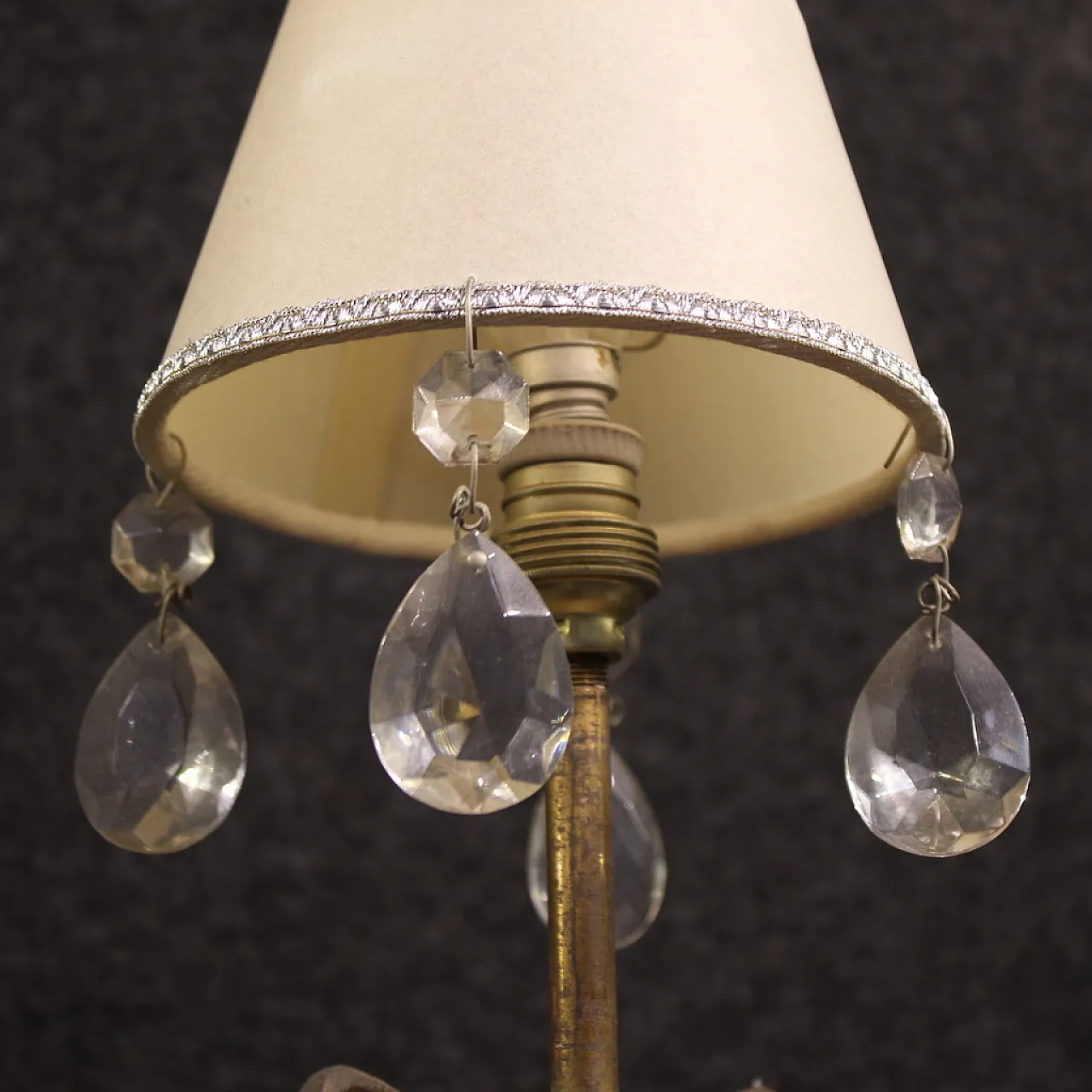 Italian lamp stamped Bragalini Bologna from the 20th century 12