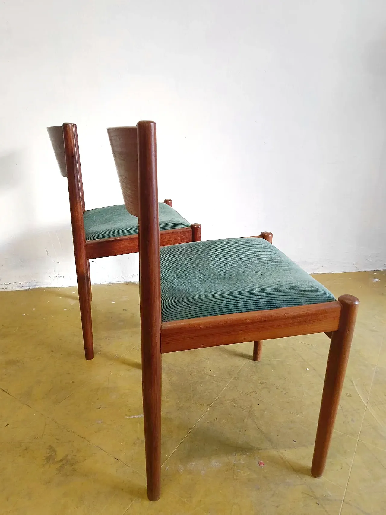 Pair of Kurt Østervig Sibast Teak Chairs, 1960s 9