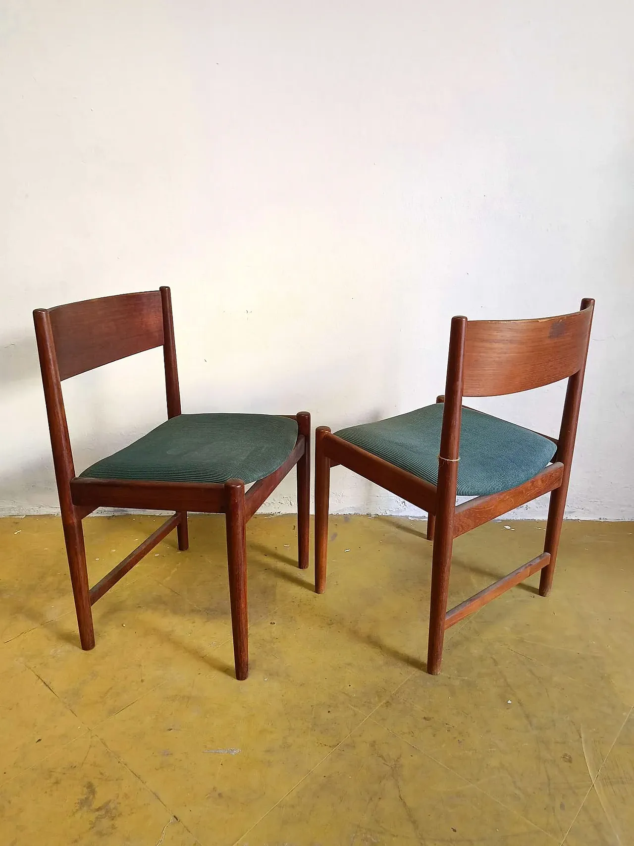 Pair of Kurt Østervig Sibast Teak Chairs, 1960s 10