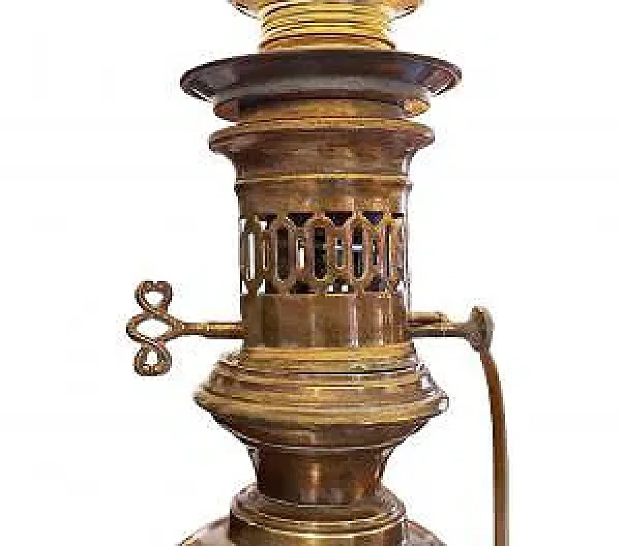 Pair of Imari porcelain table lamps, 19th century 8