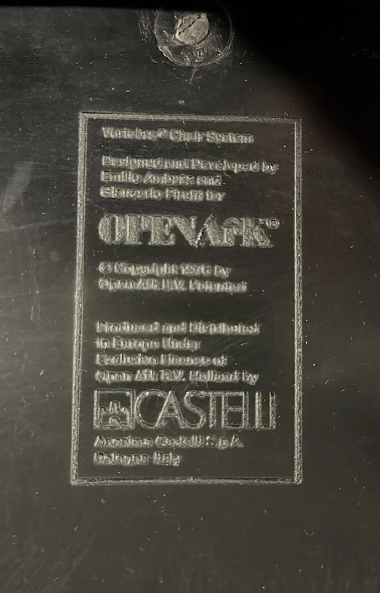 Chair by Gianfranco Piretti for Anonima Castelli, 1970s 3