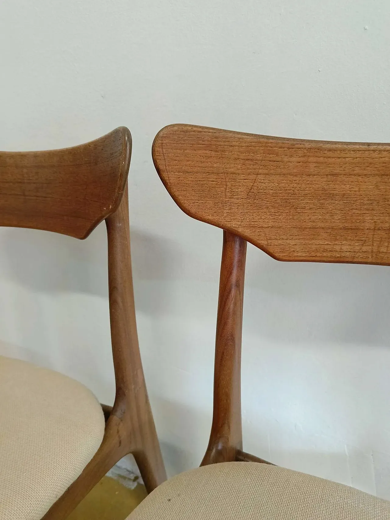 4 teak chair by Schønning & Elgaard, 1950s 1