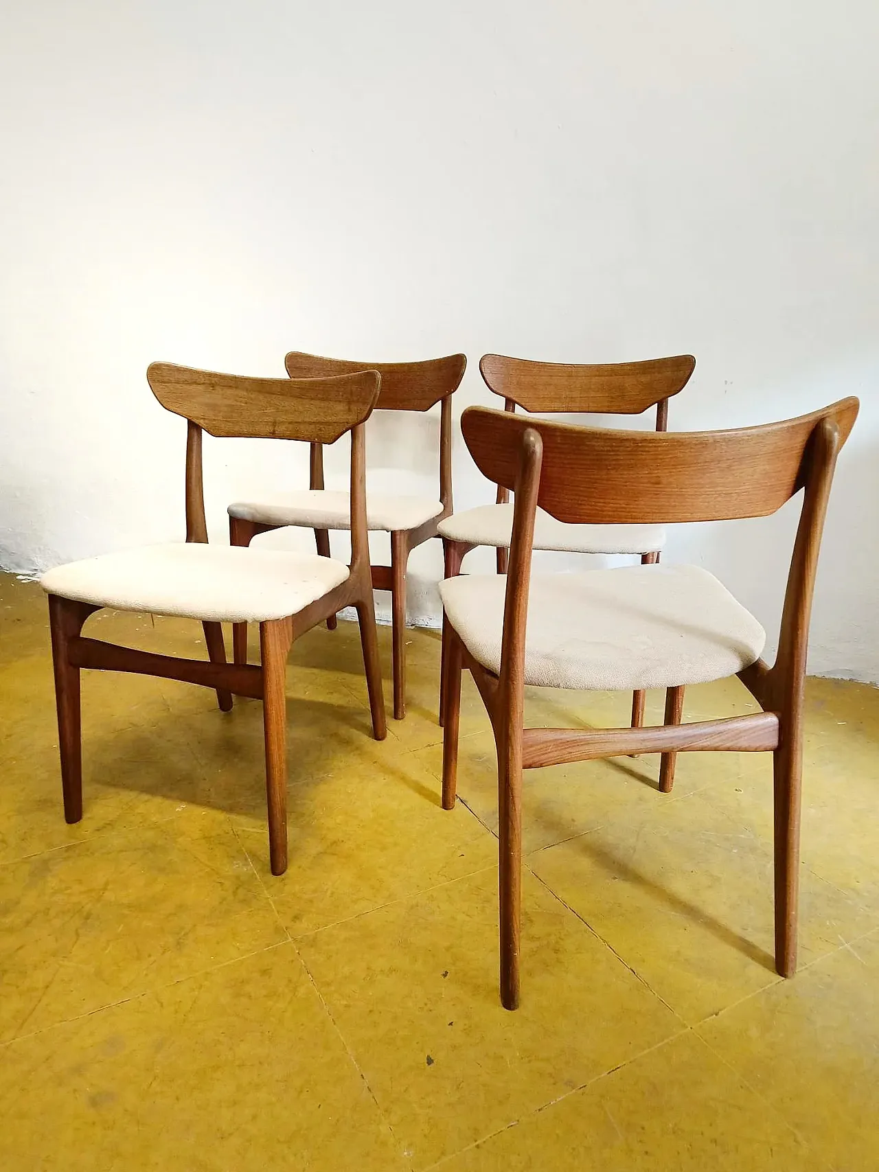 4 teak chair by Schønning & Elgaard, 1950s 3