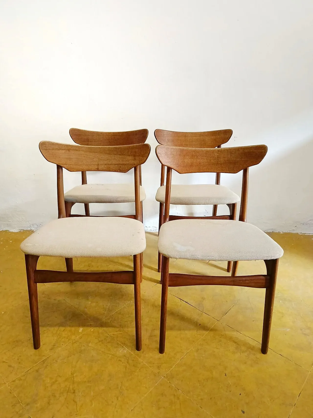 4 teak chair by Schønning & Elgaard, 1950s 5