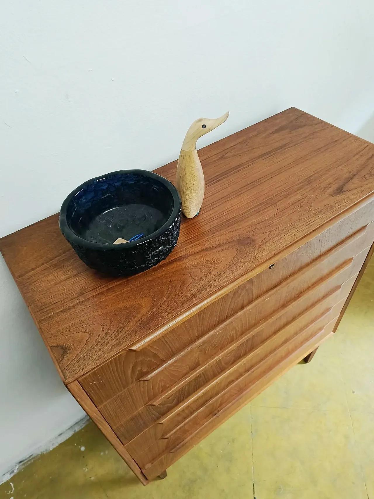 Danish teak chest of drawers, 1950s 5