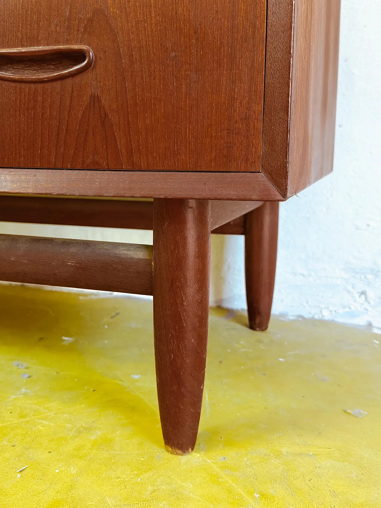 Danish Teak Chest of Drawers, 1950s 2