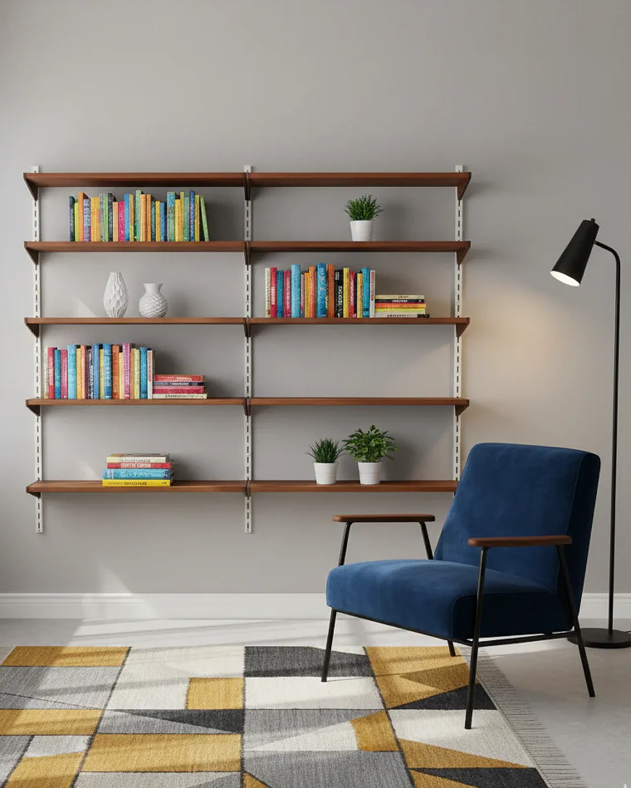 Teak Bookcase by Kai Kristiansen 1960s 9