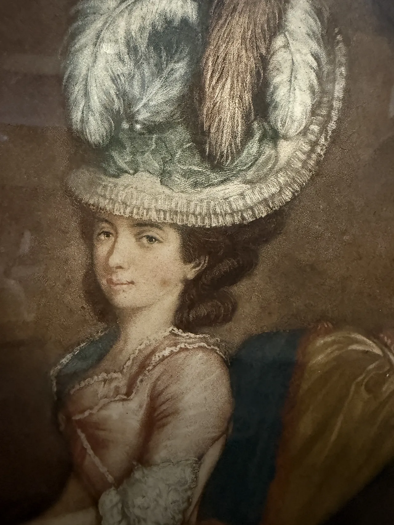 Pair of antique golden frames, Louis Philippe, 19th century 5