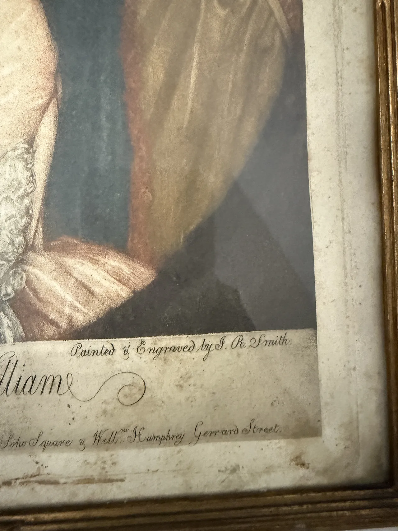 Pair of antique golden frames, Louis Philippe, 19th century 10