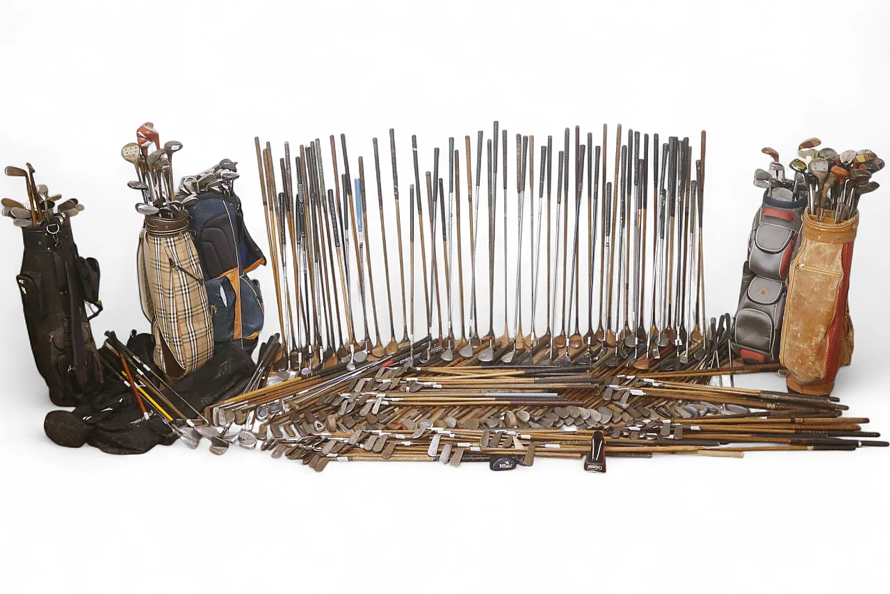 Hickory 369 wood golf clubs, 7 bags, from 1900 to 2000 24