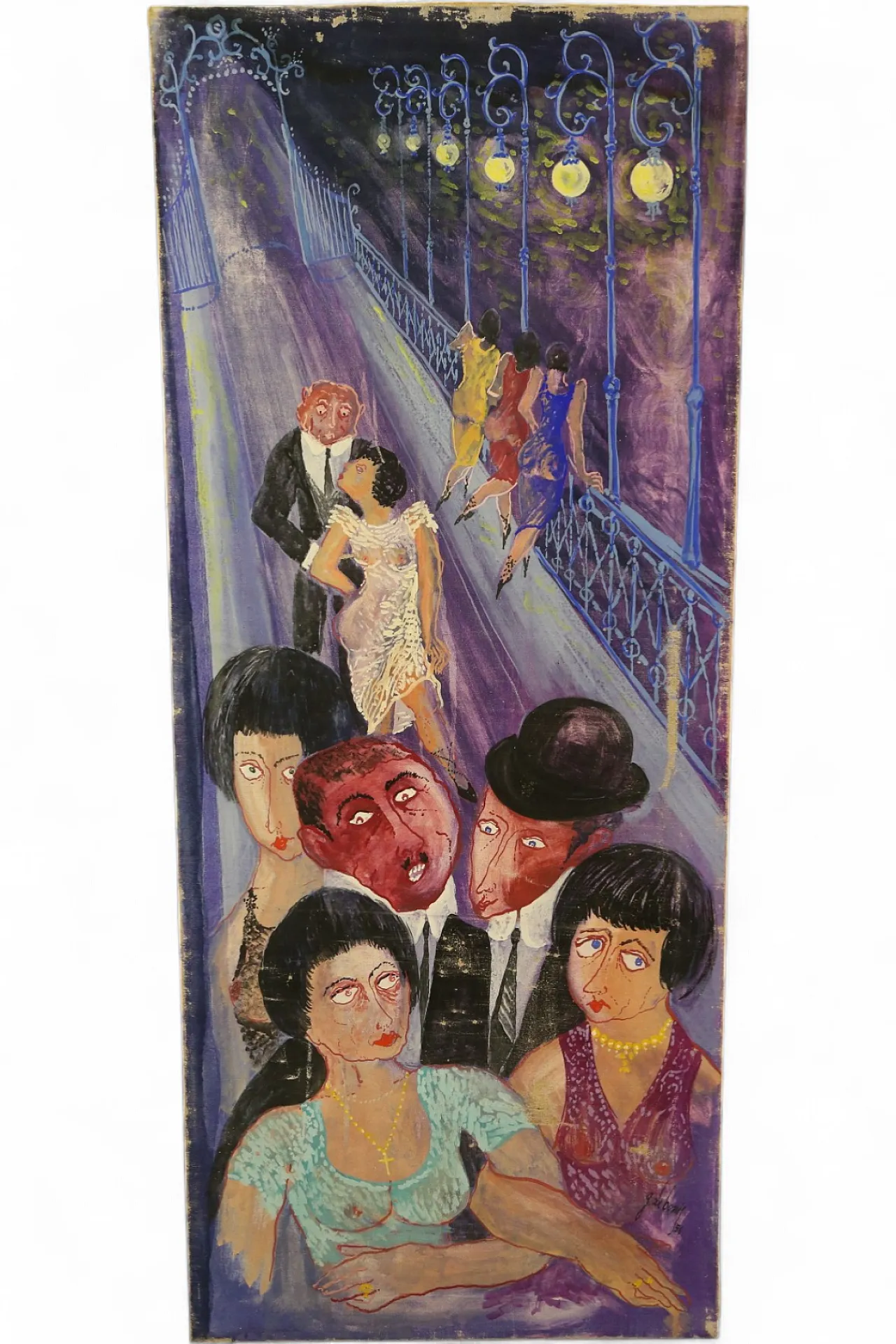 Oil painting on canvas Surfanta Guido De Bonis, 1954 23