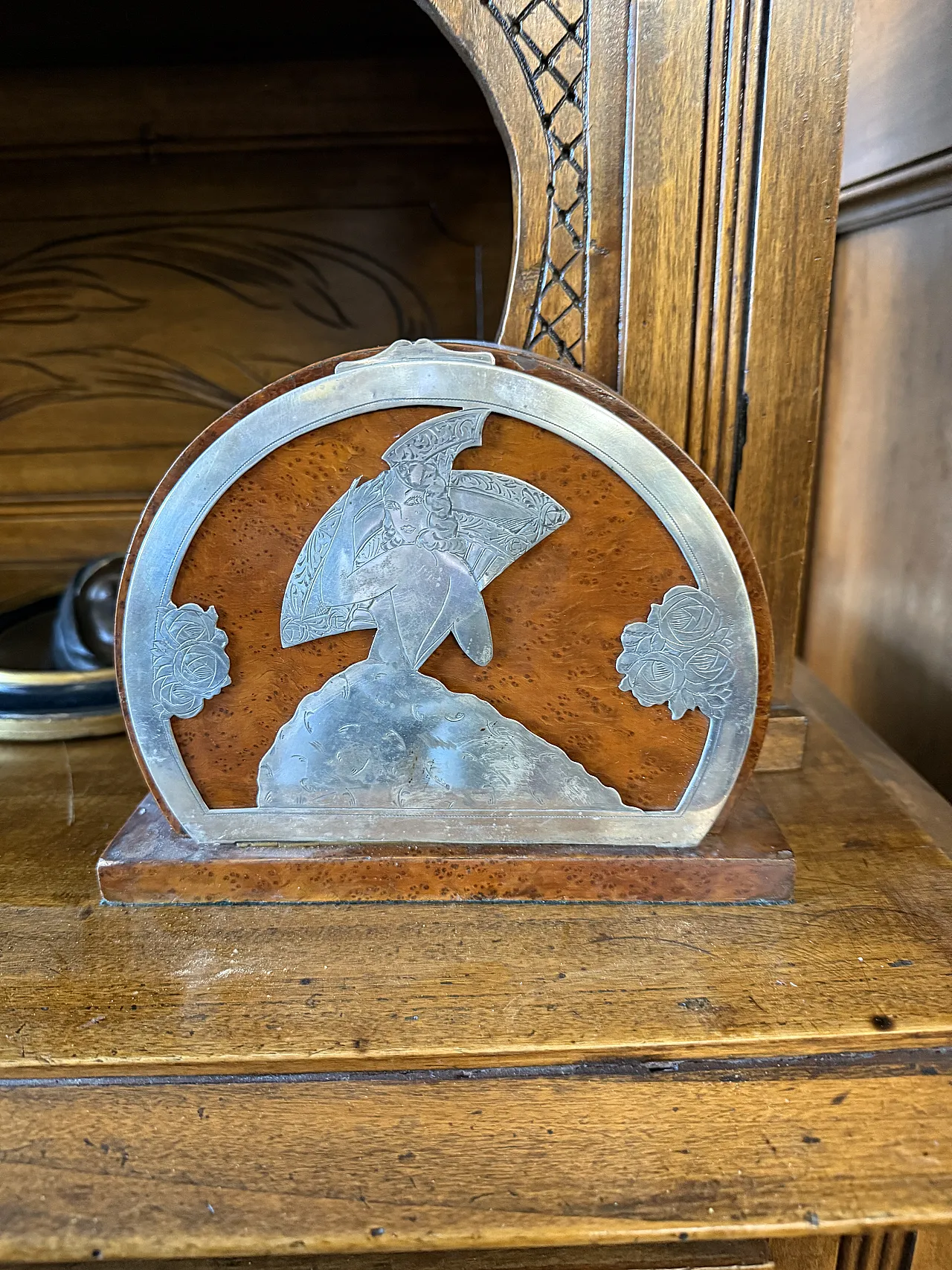 Art Deco box, in 800 silver, 1940 1