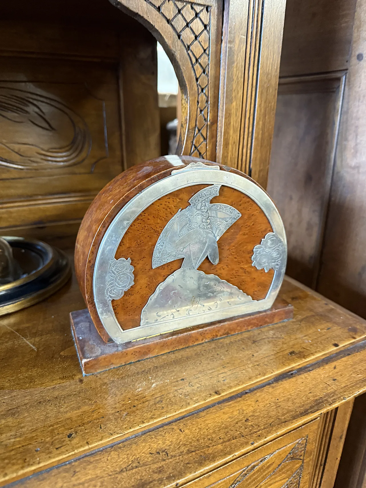 Art Deco box, in 800 silver, 1940 2