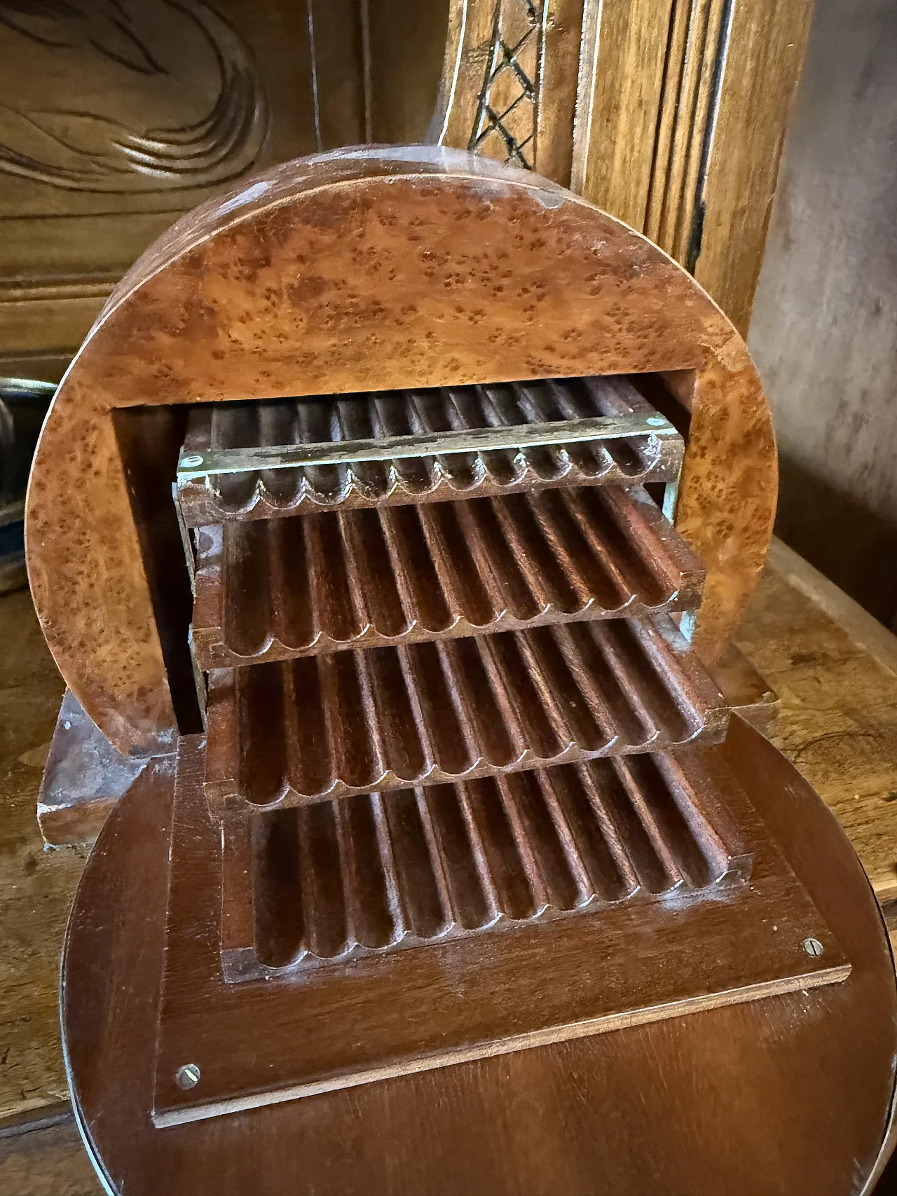 Art Deco box, in 800 silver, 1940 5