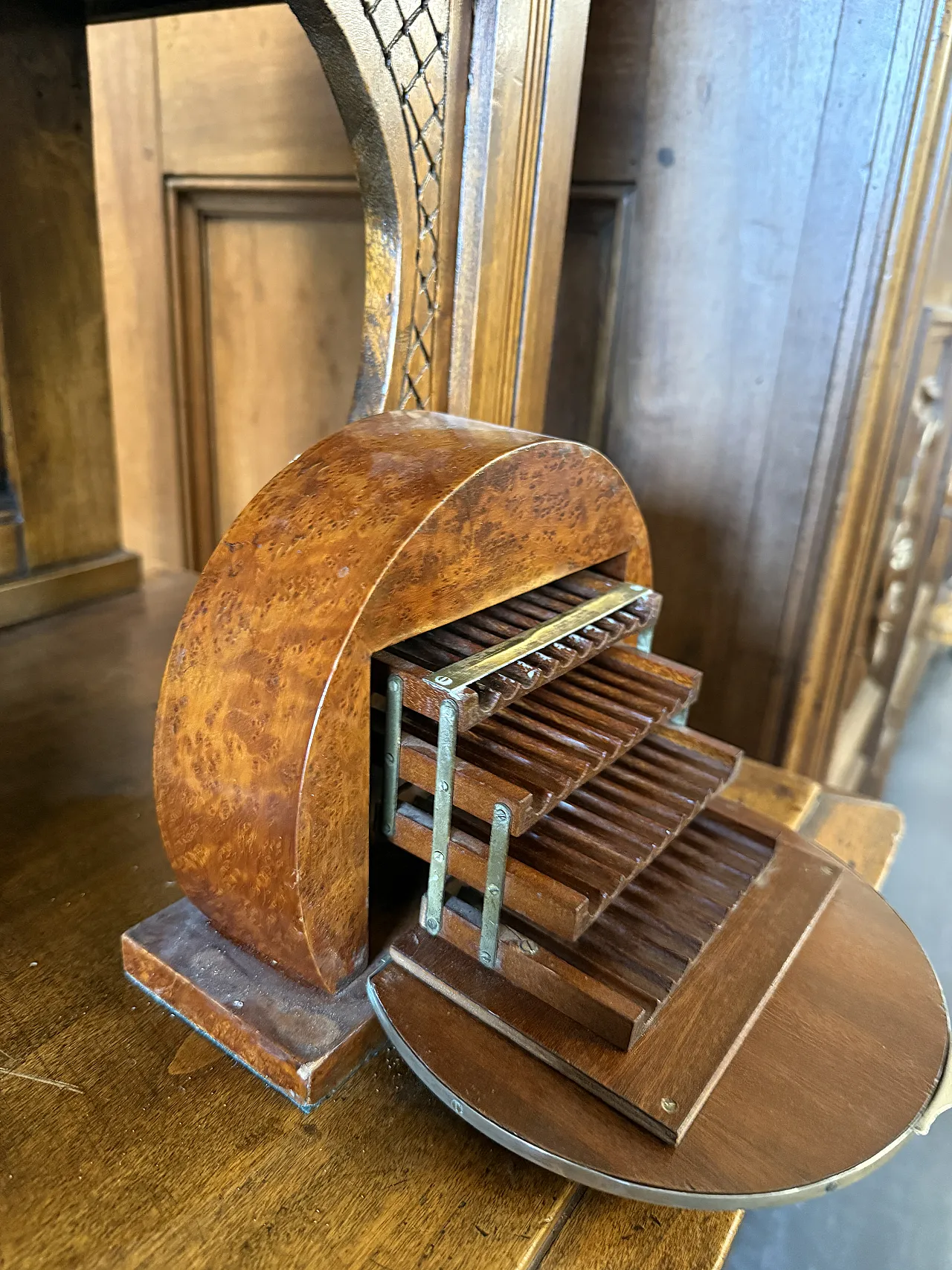 Art Deco box, in 800 silver, 1940 7