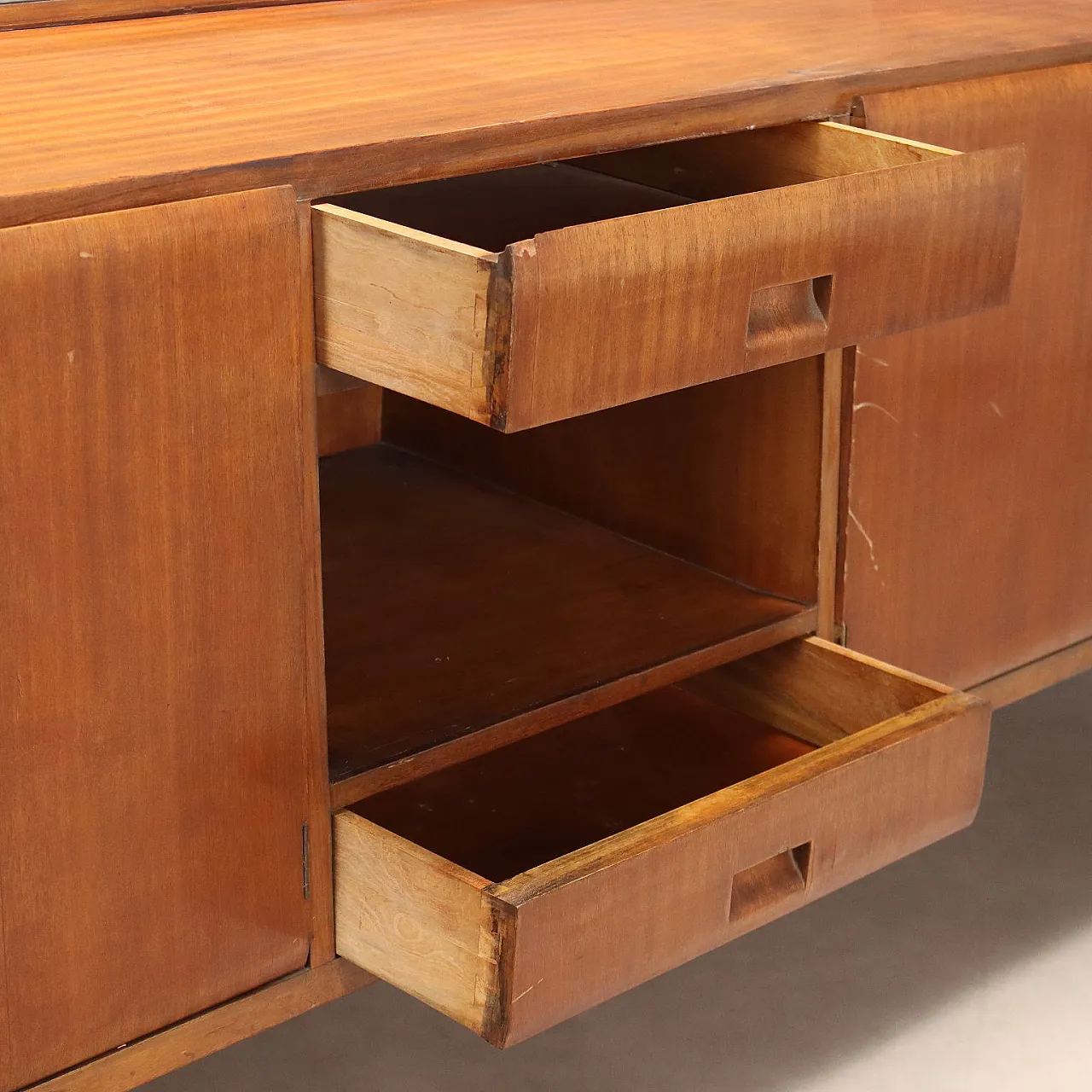 Mobile con impiallacciatura in mogano, '900 6