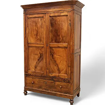 Louis Philippe sideboard wardrobe walnut, 19th century