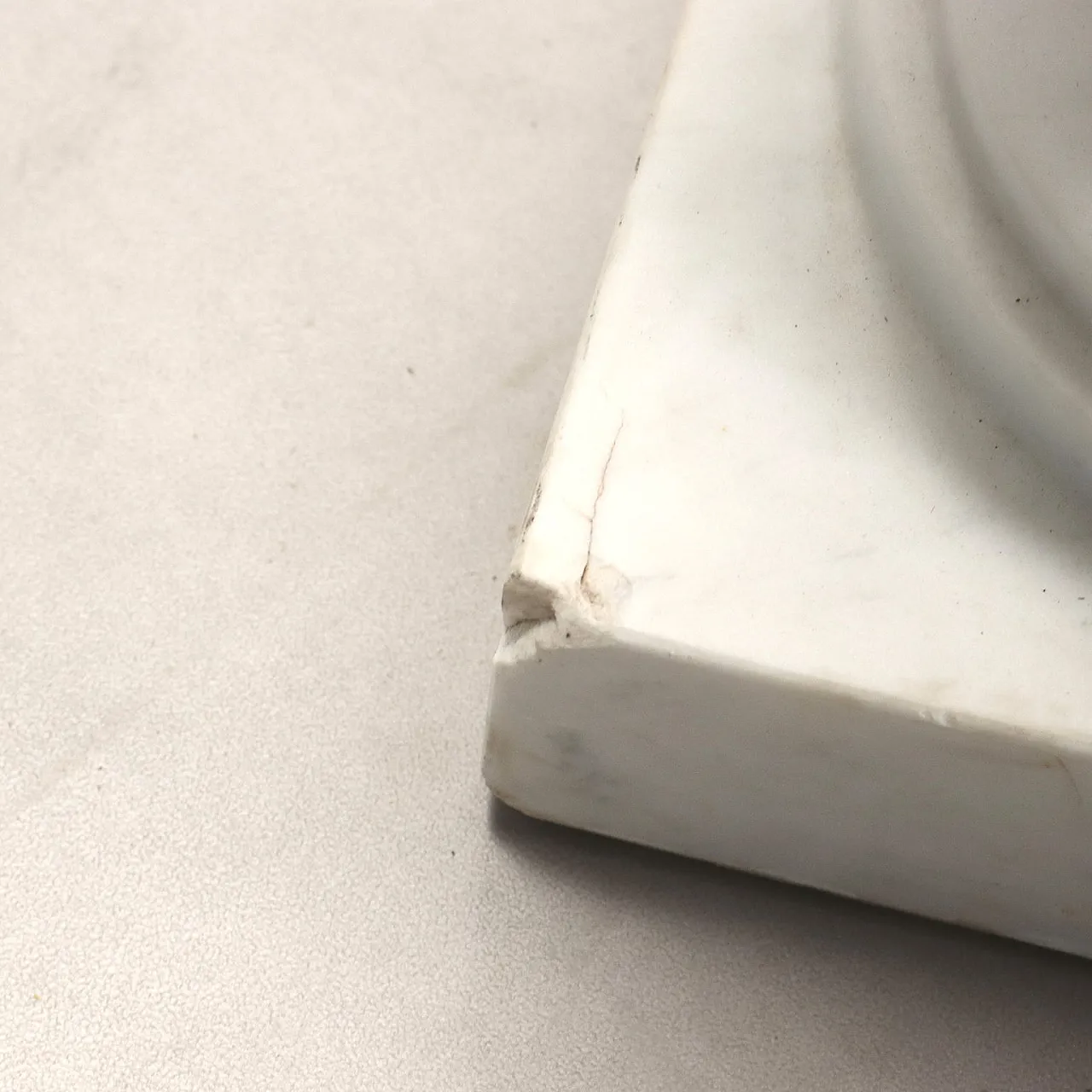 Medici vase in white Carrara marble 6