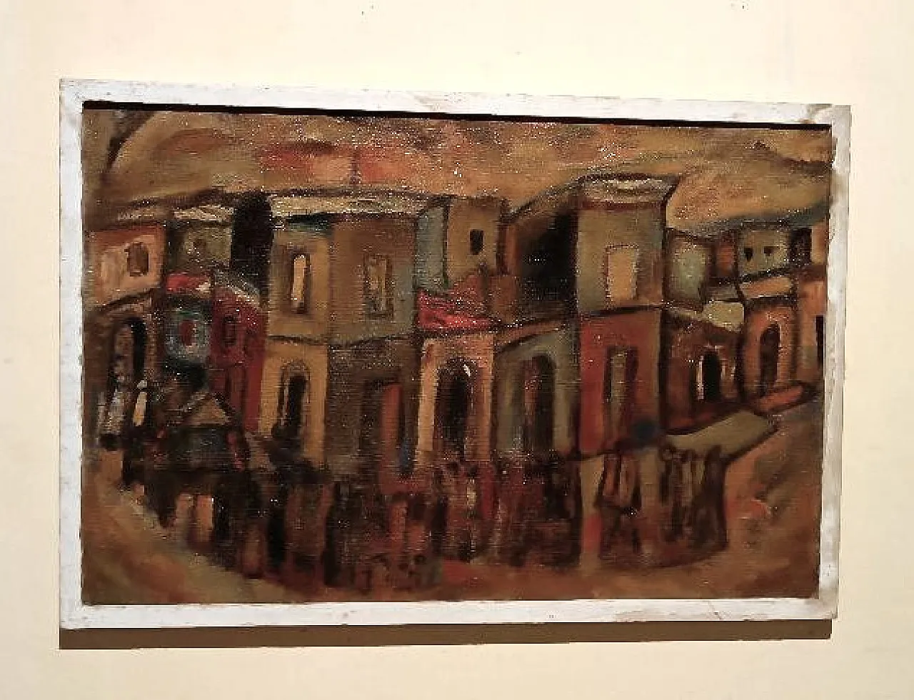 Funeral by Ferruccio Ferri, oil on canvas, 20th century 1