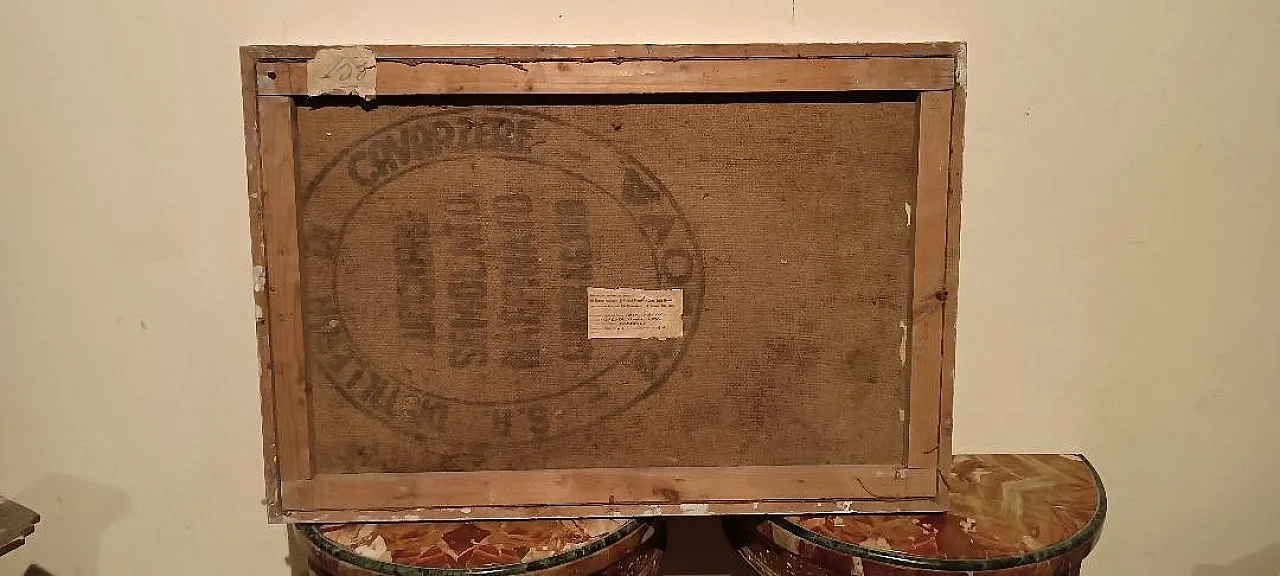 Funeral by Ferruccio Ferri, oil on canvas, 20th century 7