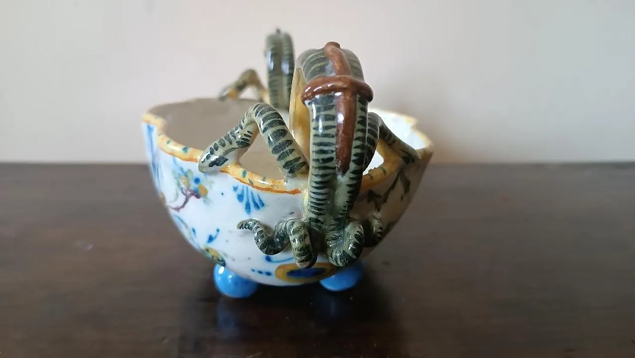 Majolica centerpiece bowl, 18th century 5