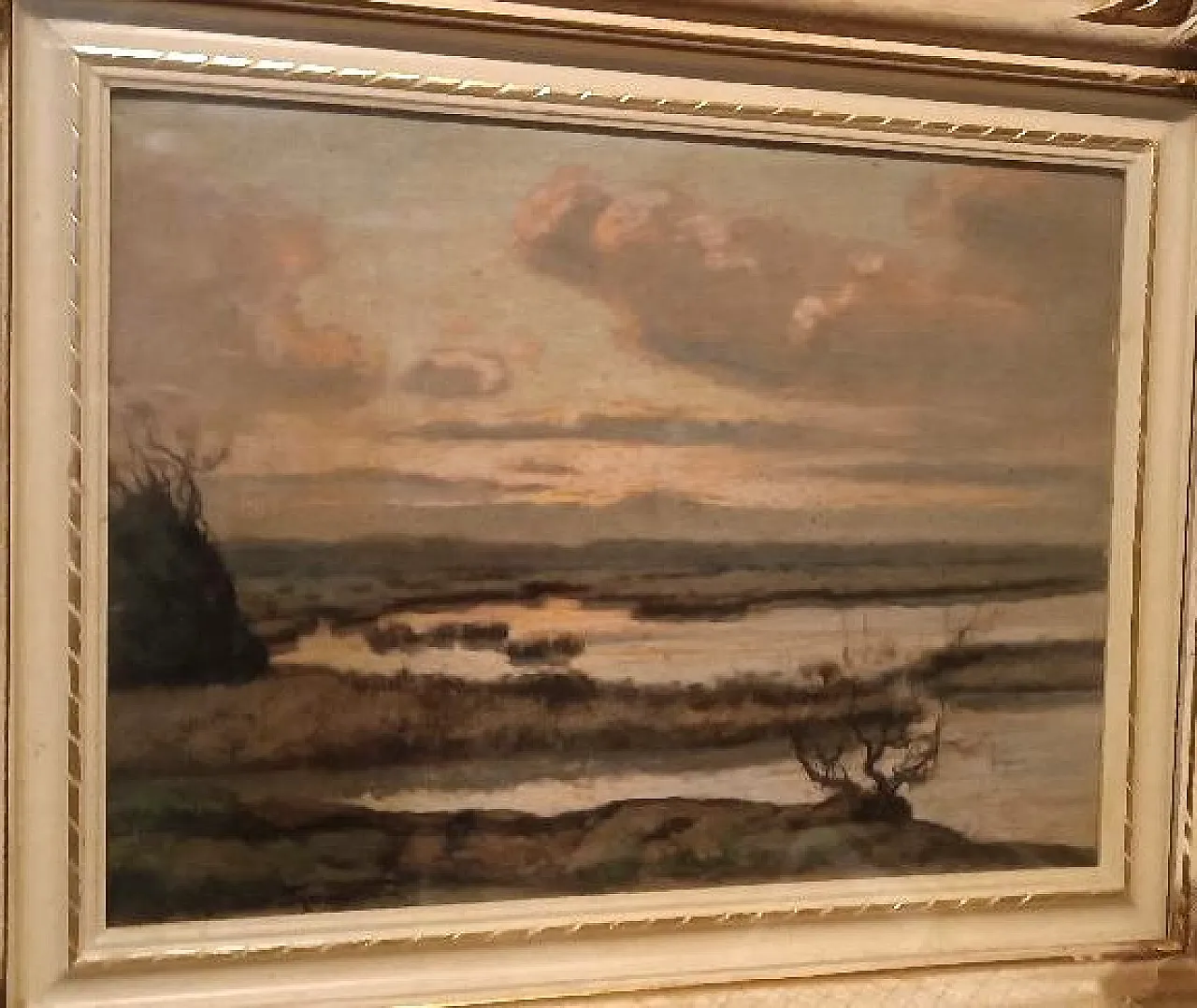 Landscape painting by Gino Romiti, 20th century 3