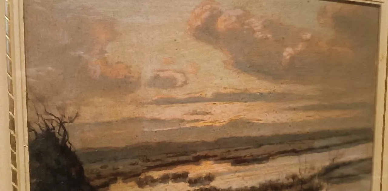 Landscape painting by Gino Romiti, 20th century 6