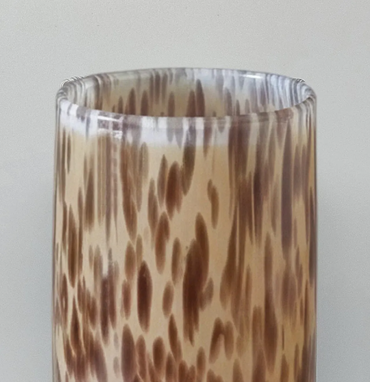 Handcrafted vase in Murano glass by Maestro del Vetro, 1970s 3