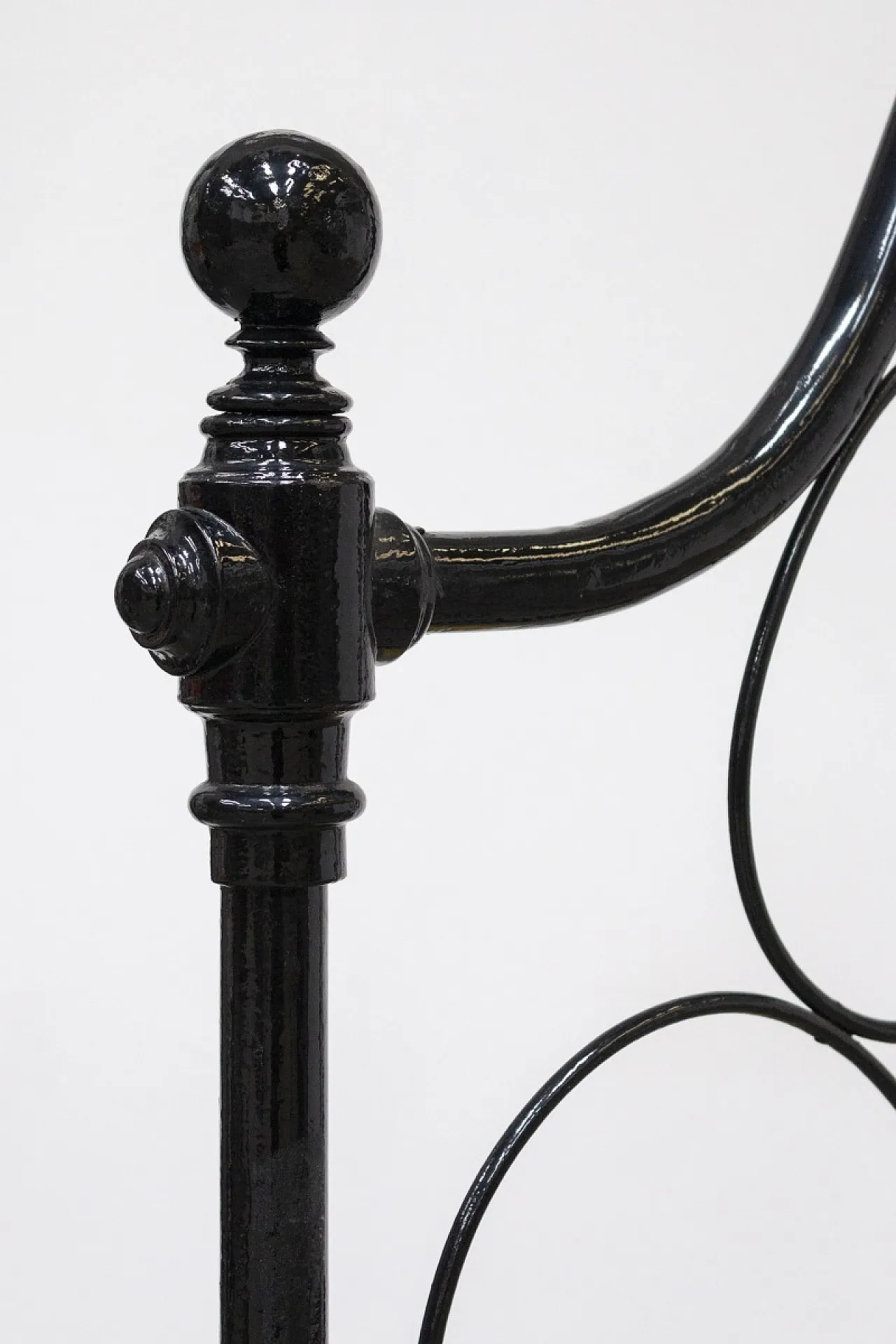 Wrought iron bed, mid-19th century 10