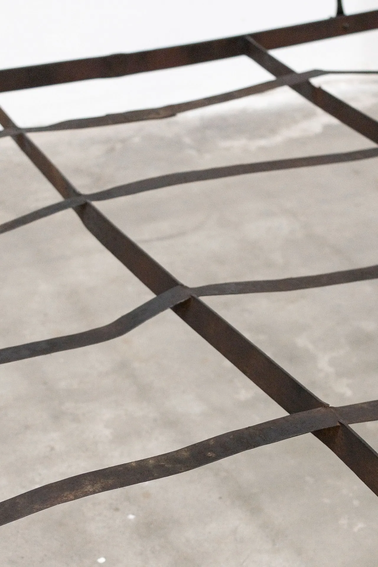 Wrought iron bed, mid-19th century 13