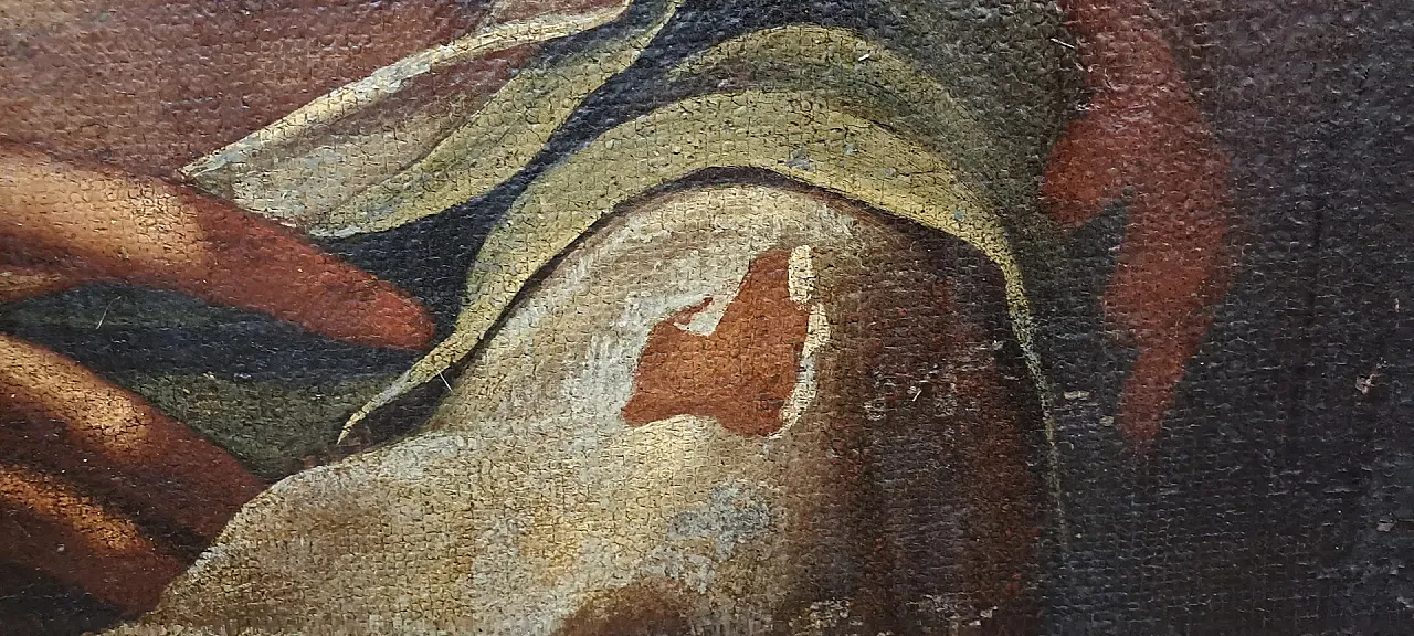 Samson and Delilah, oil on canvas, 17th century 7