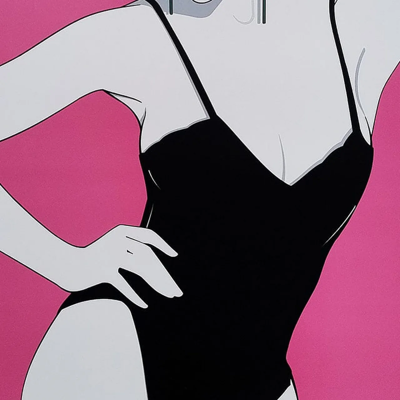 Pin Up art poster by Patrick Nagel, 1990s 4