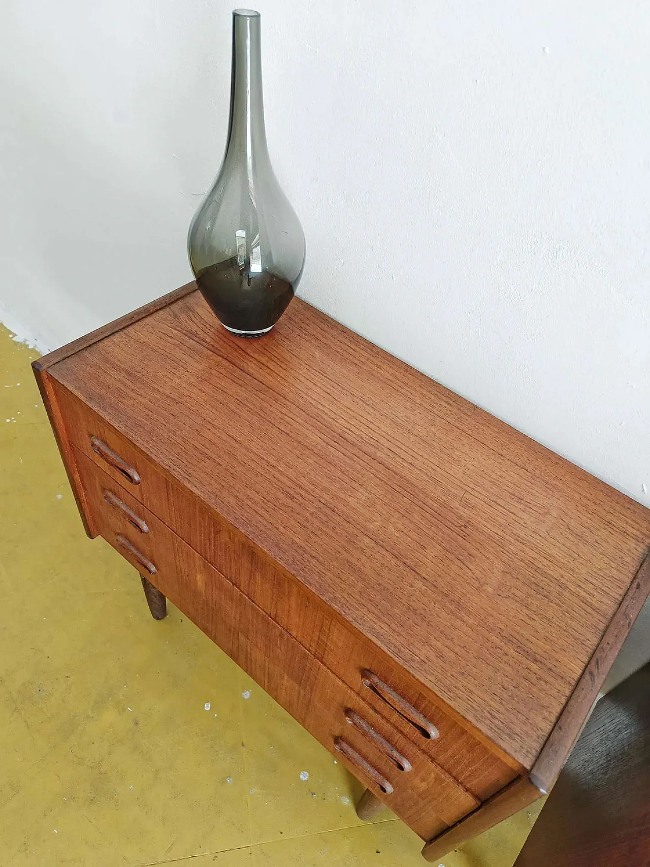 Pair of Danish teak nightstands, 1950s 8