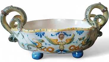 Majolica centerpiece bowl, 18th century