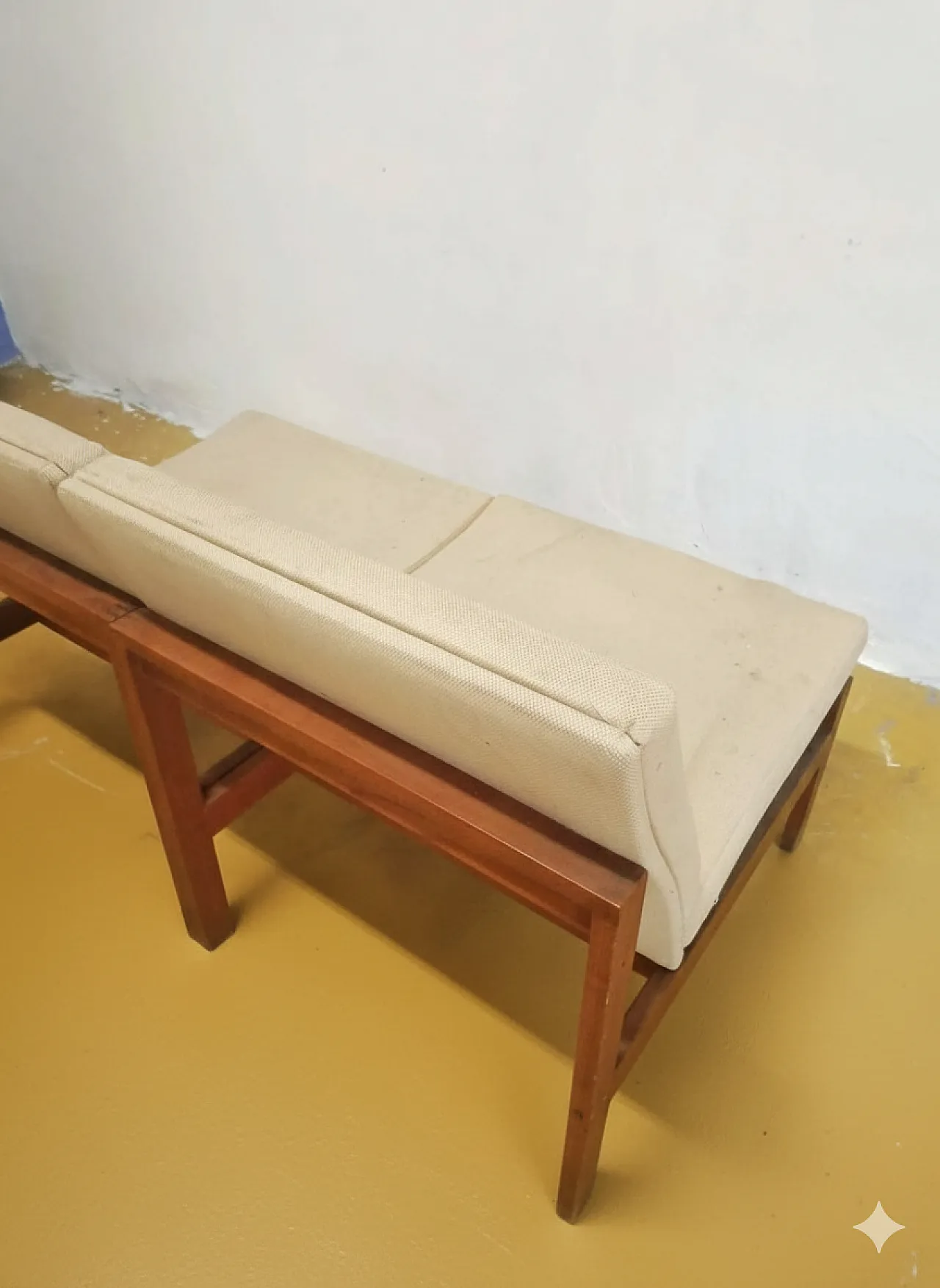 Pair of Moduline armchairs Gjerlov Knudsen Lind in teak, 1960s 1