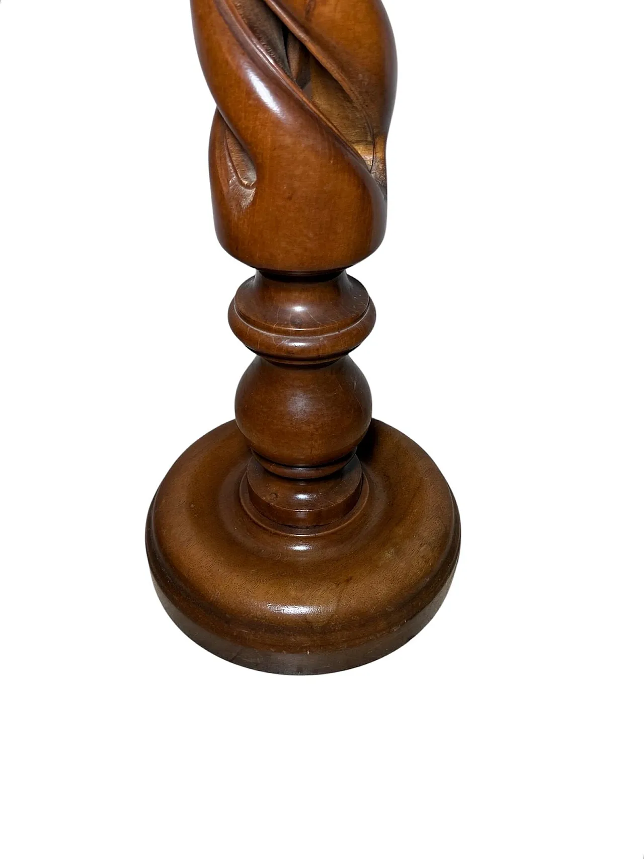 Twisted wooden column, 1960s 2