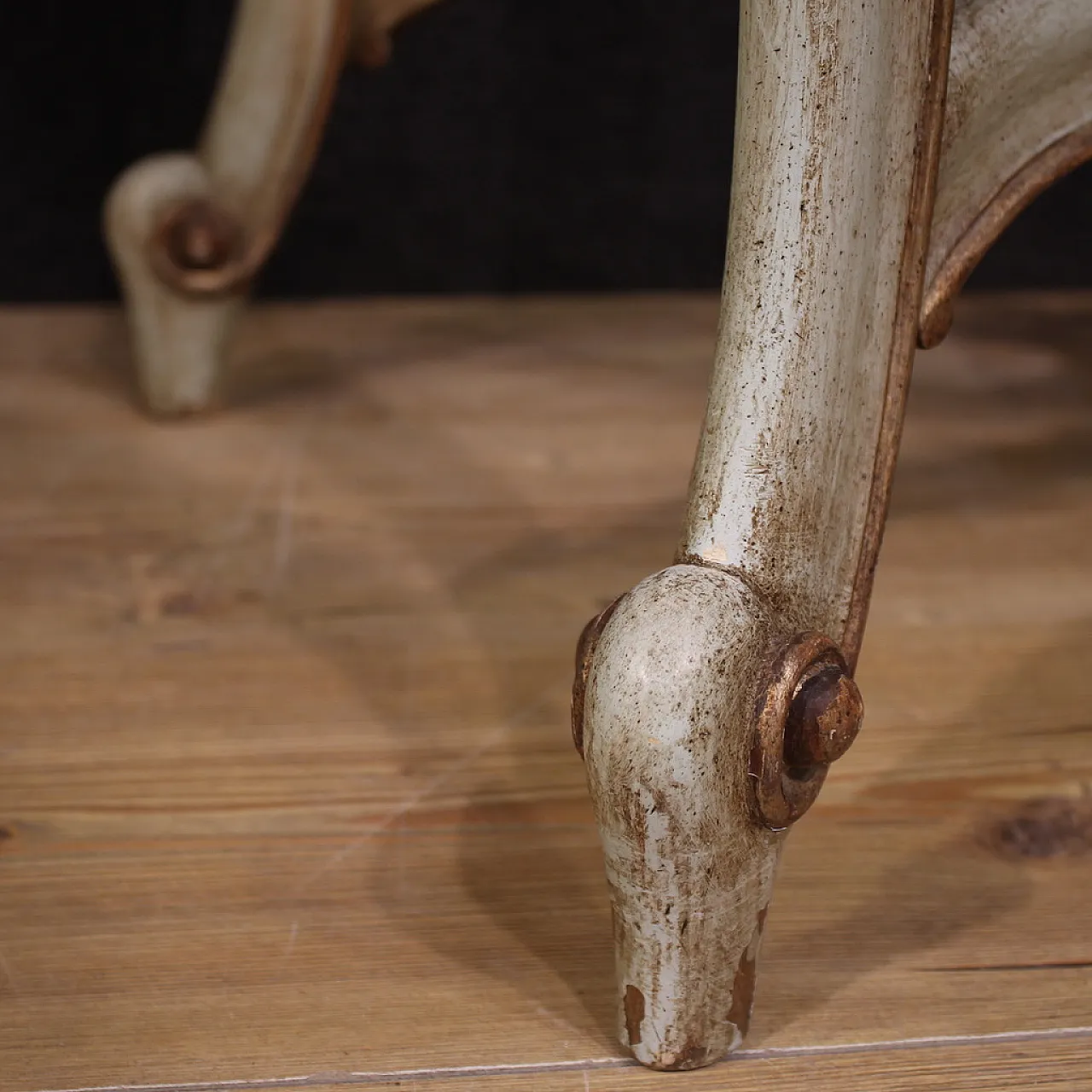 French lacquered console in Louis XV style, 18th century 10