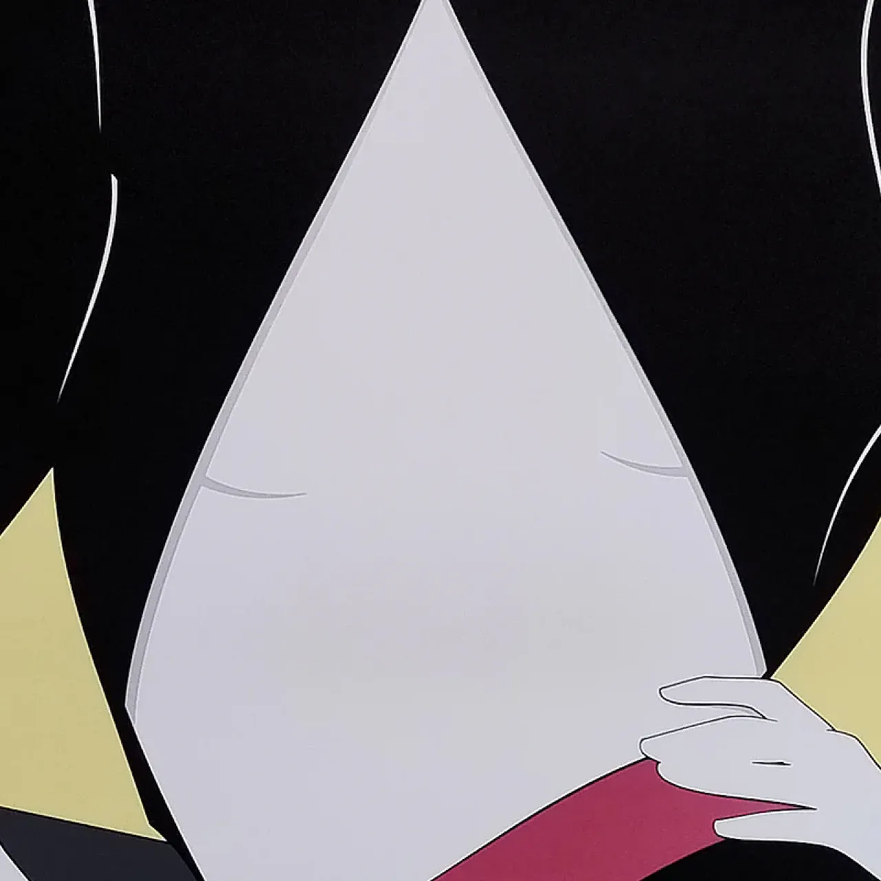 Open Jacket by Patrick Nagel, art poster, 1990s 4