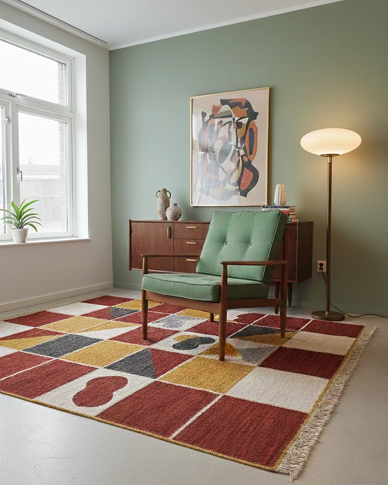 FD118 armchair by Grete Jalk in teak, 1960s 5