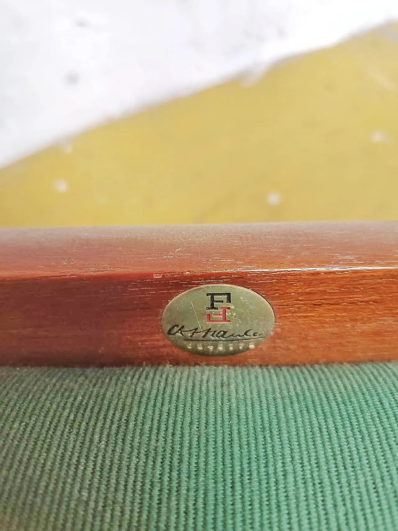 FD118 armchair by Grete Jalk in teak, 1960s 8