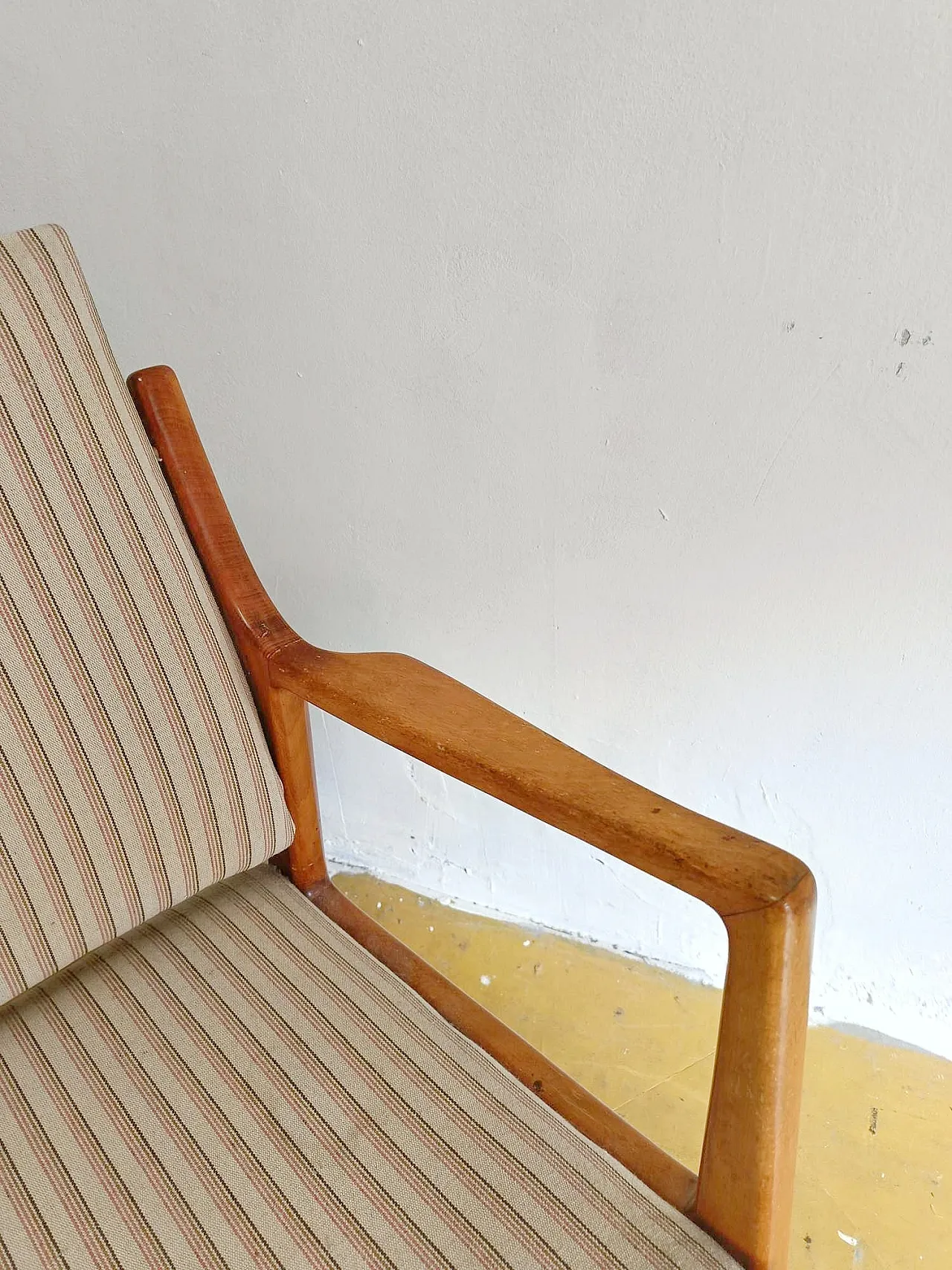 Swedish armchair  in birch, 1950s 4