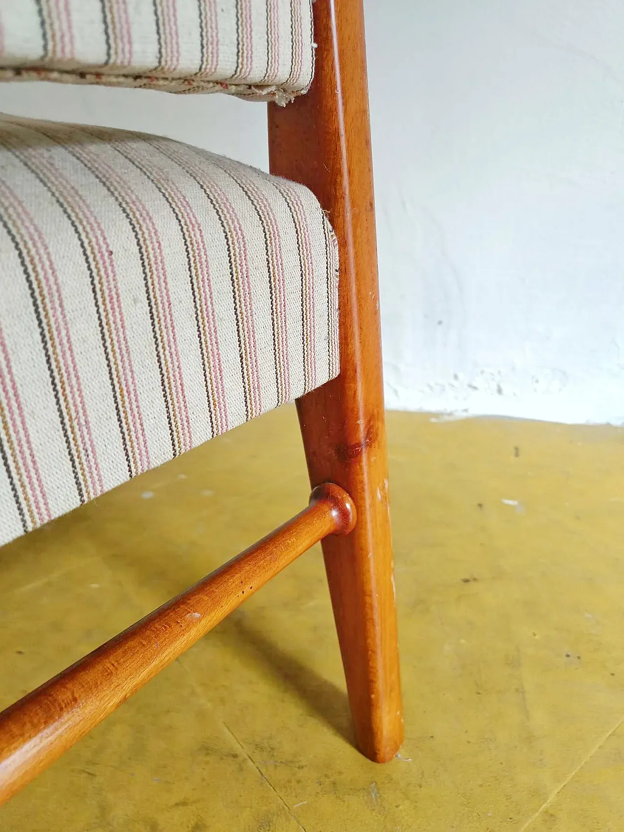 Swedish armchair  in birch, 1950s 5