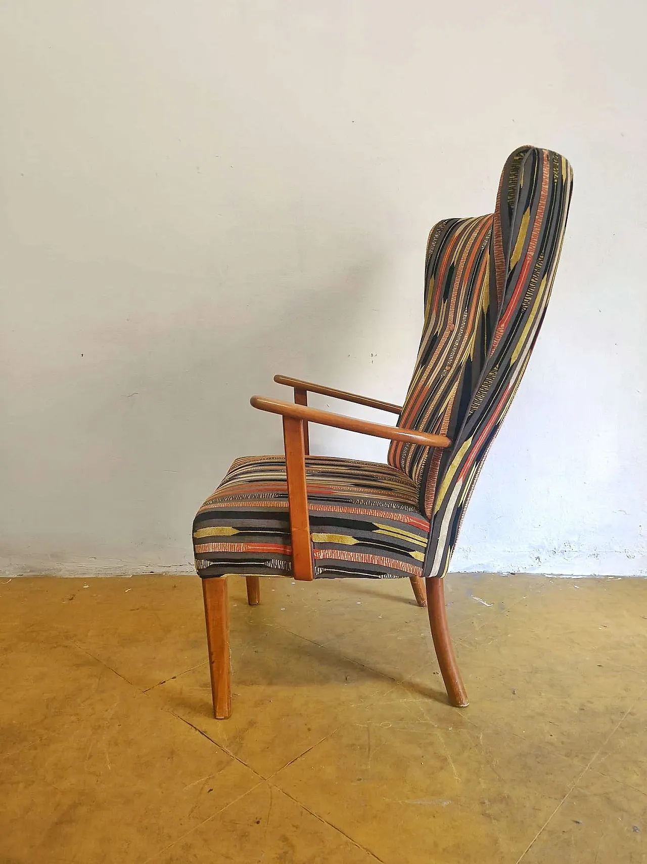 Danish teak armchair, 1950s 2